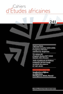 Cahiers d'études africaines 241